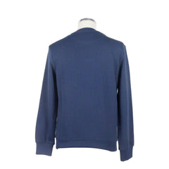 Bikkembergs Blue Cotton Men Sweater -   -  Bikkembergs.