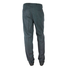 Made in Italy Elegantly Tailored Gray Winter Trousers -   -  Made in Italy.