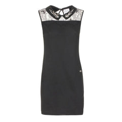 Maison Espin Black Polyester Women Dress -   -  Maison Espin.