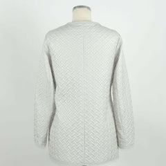 Emilio Romanelli White Polyester Women Jacket -   -  Emilio Romanelli.