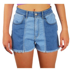 Comme Des Fuckdown Chic Raw Hem Denim Shorts -   -  Comme Des Fuckdown.