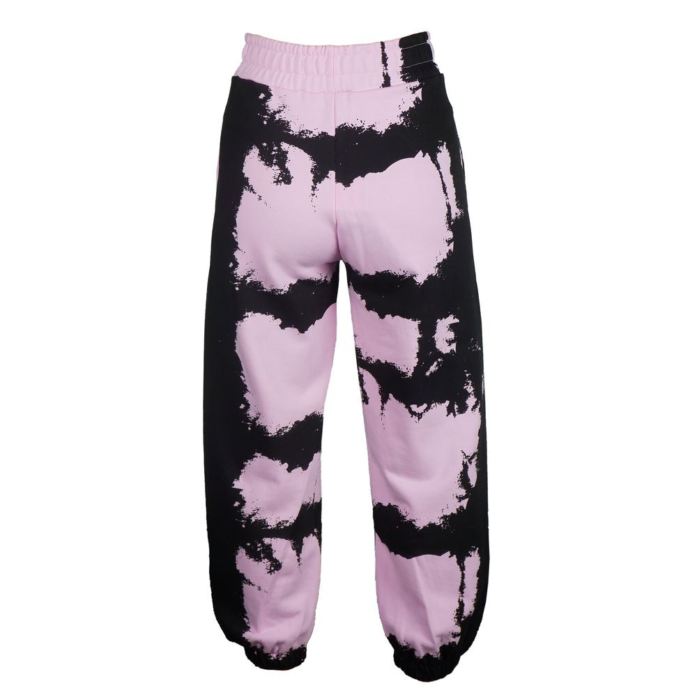 Comme Des Fuckdown Chic Pink Print Cotton Track Pants -   -  Comme Des Fuckdown.
