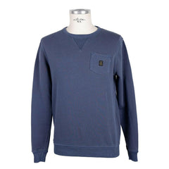 Refrigiwear Blue Cotton Men's Sweater -   -  Refrigiwear.