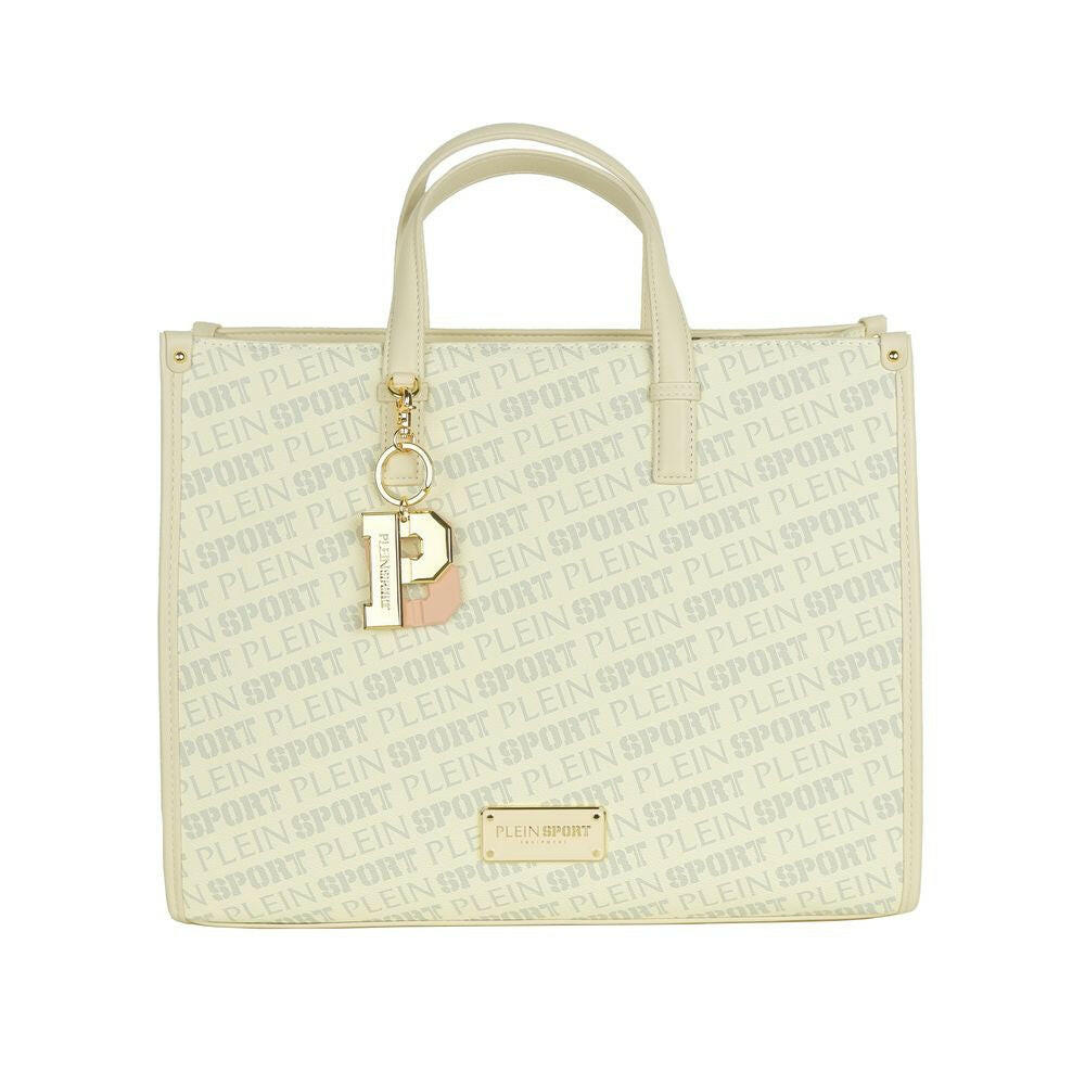 Plein Sport White Polyamide Women Shoulder Bag -  Luxury Shoulder Bag for Women -  Plein Sport.