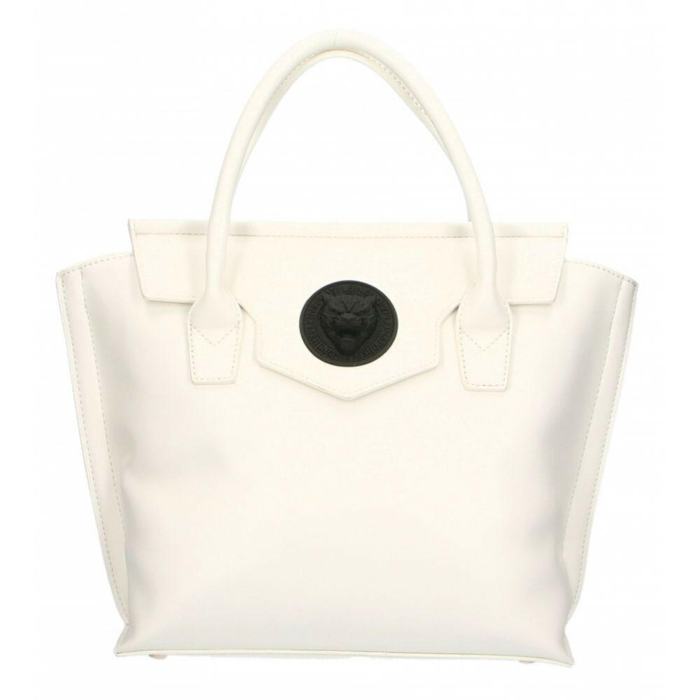 Plein Sport Elegant White Handbag With Magnetic Closure -   -  Plein Sport.