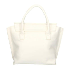 Plein Sport Elegant White Handbag With Magnetic Closure -   -  Plein Sport.