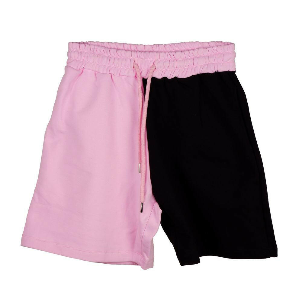 Comme Des Fuckdown Chic Two-Tone Graphic Shorts -   -  Comme Des Fuckdown.