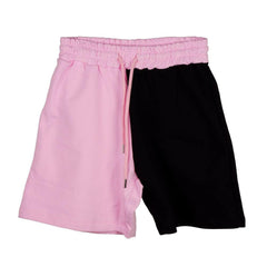 Comme Des Fuckdown Chic Two-Tone Graphic Shorts -   -  Comme Des Fuckdown.