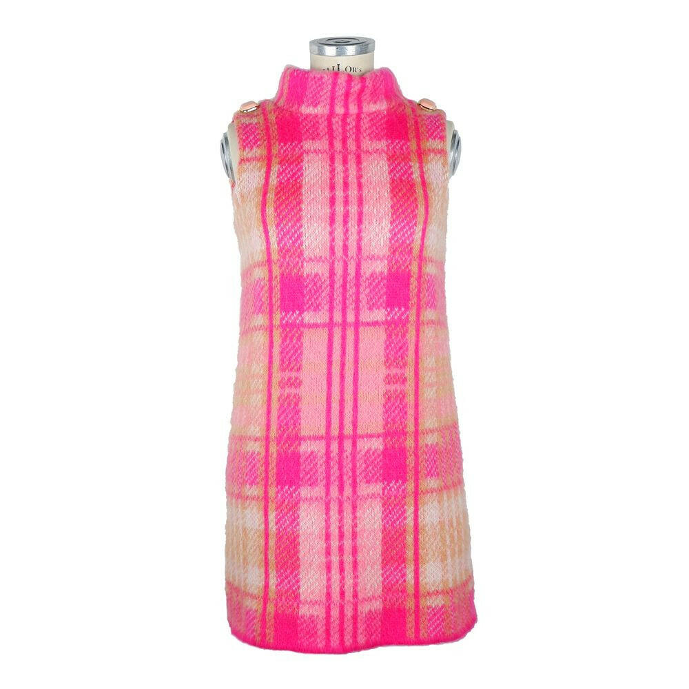 Elisabetta Franchi Fuchsia Marabou Women Dress -   -  Elisabetta Franchi.