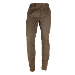 Made in Italy Brown Wool Men Trousers -   -  Made in Italy.