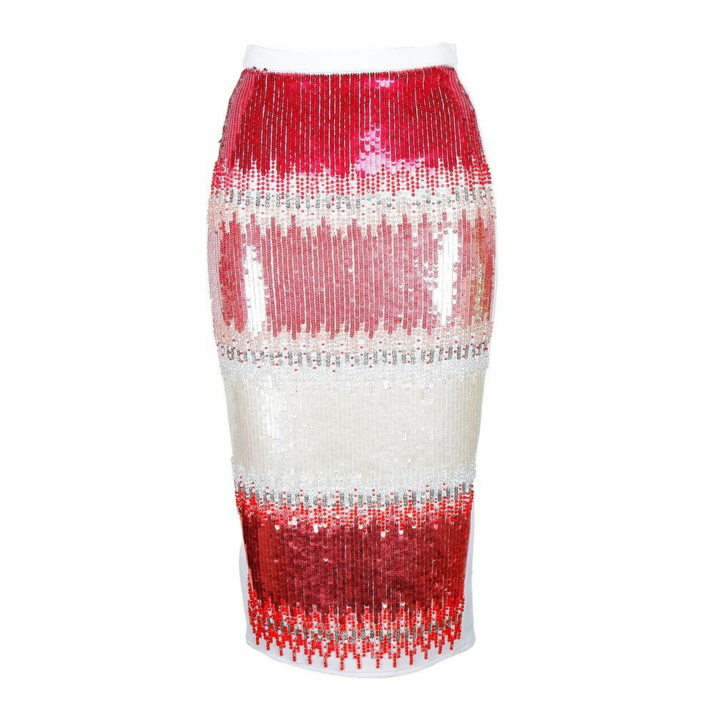 Elisabetta Franchi White Polyester Women Skirt -   -  Elisabetta Franchi.