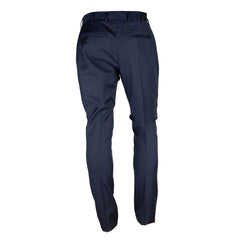 Made in Italy Blue Wool Men's Trousers -   -  Made in Italy.