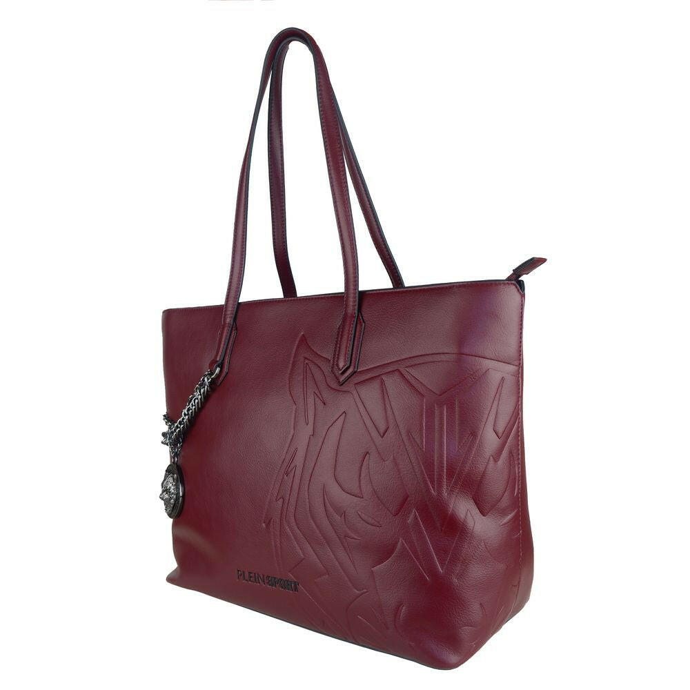 Plein Sport Red Polyethylene Women Shoulder Bag -  Luxury Shoulder Bag for Women -  Plein Sport.