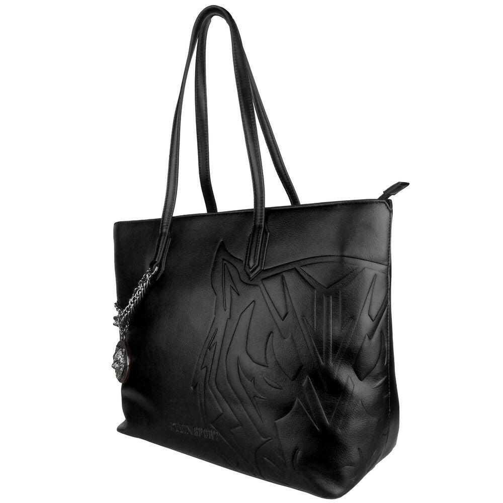Plein Sport Black Polyethylene Women Shoulder Bag -  Luxury Shoulder Bag for Women -  Plein Sport.