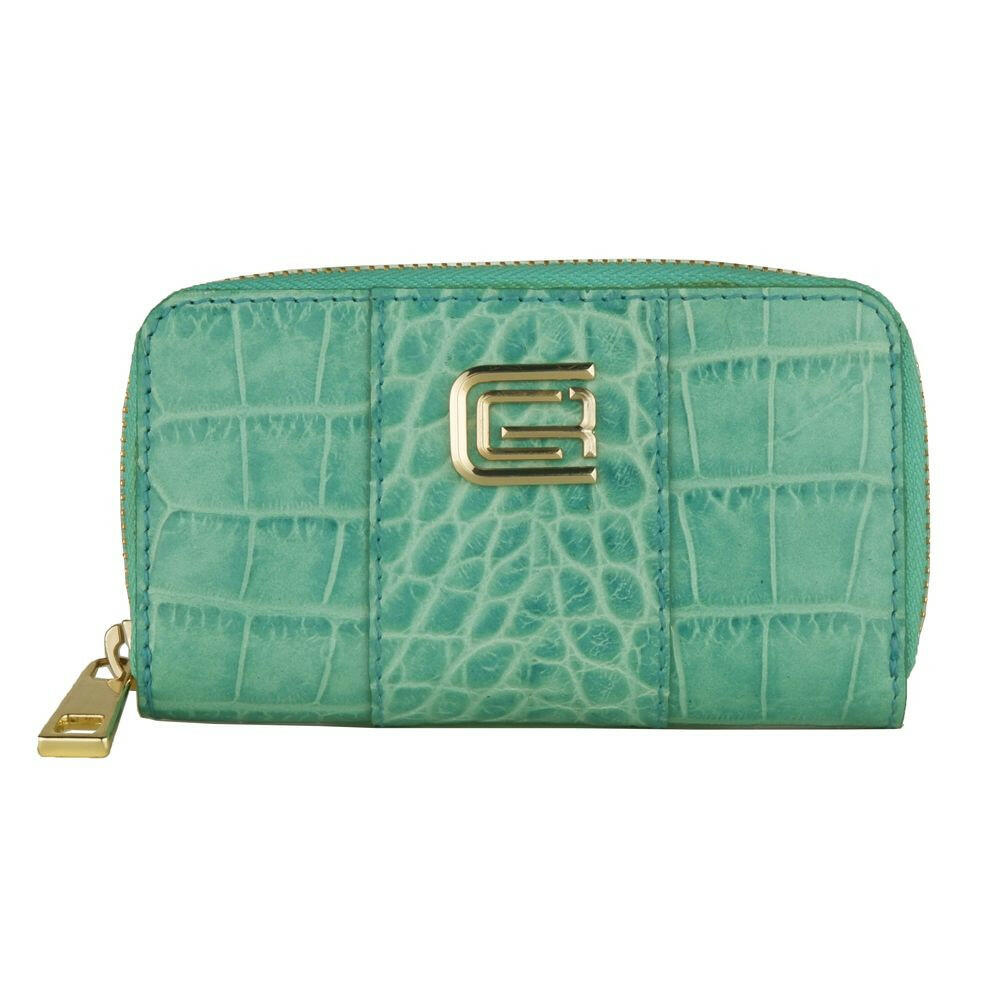 Cavalli Class Light Blue Calfskin Women Keychain -   -  Cavalli Class.