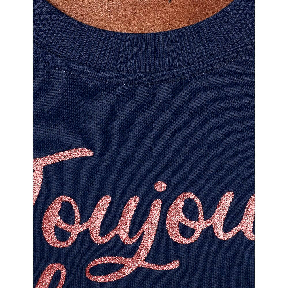 Love Moschino Blue Cotton Women Sweater -   -  Love Moschino.
