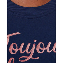 Love Moschino Blue Cotton Women Sweater -   -  Love Moschino.