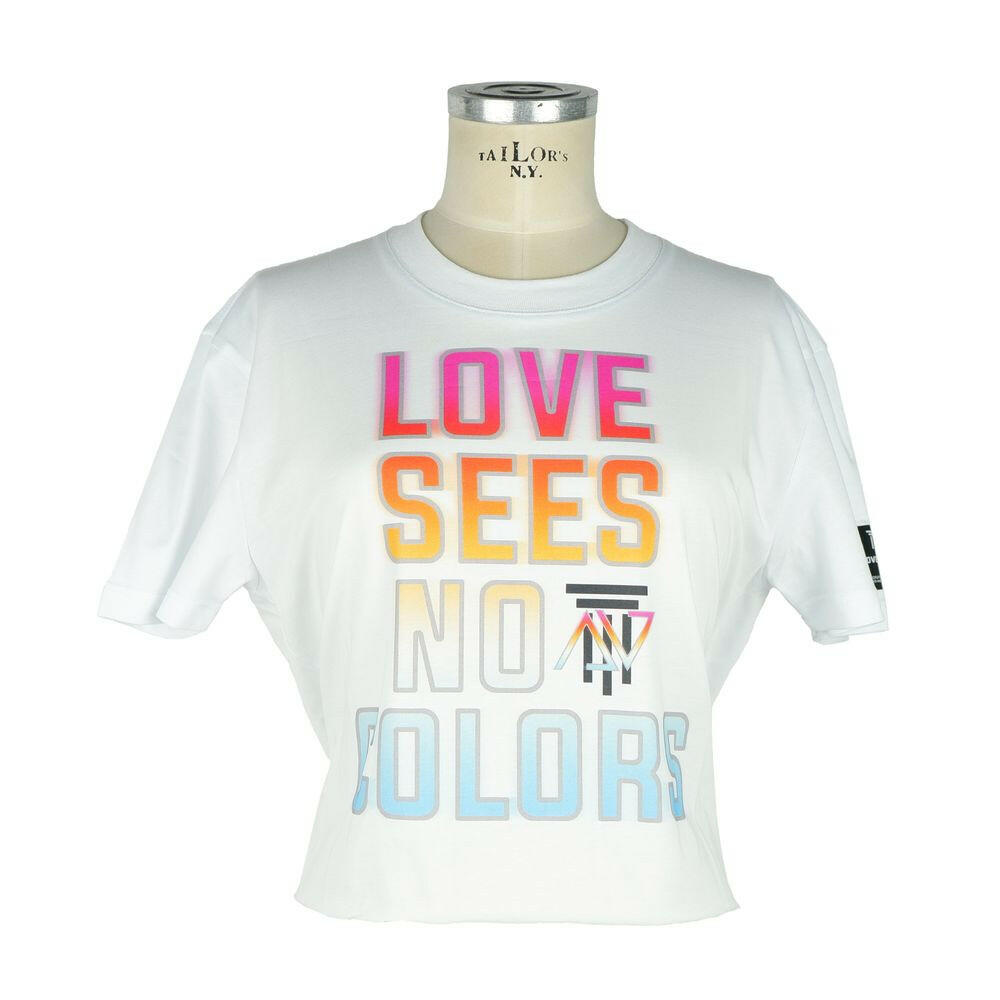 Diego Venturino White Cotton Women Top -   -  Diego Venturino.