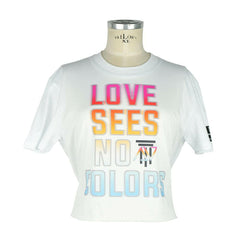 Diego Venturino White Cotton Women Top -   -  Diego Venturino.