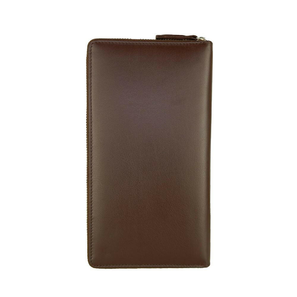 Cavalli Class Sophisticated Brown Leather Wallet -  Leather Wallet for Men -  Cavalli Class.