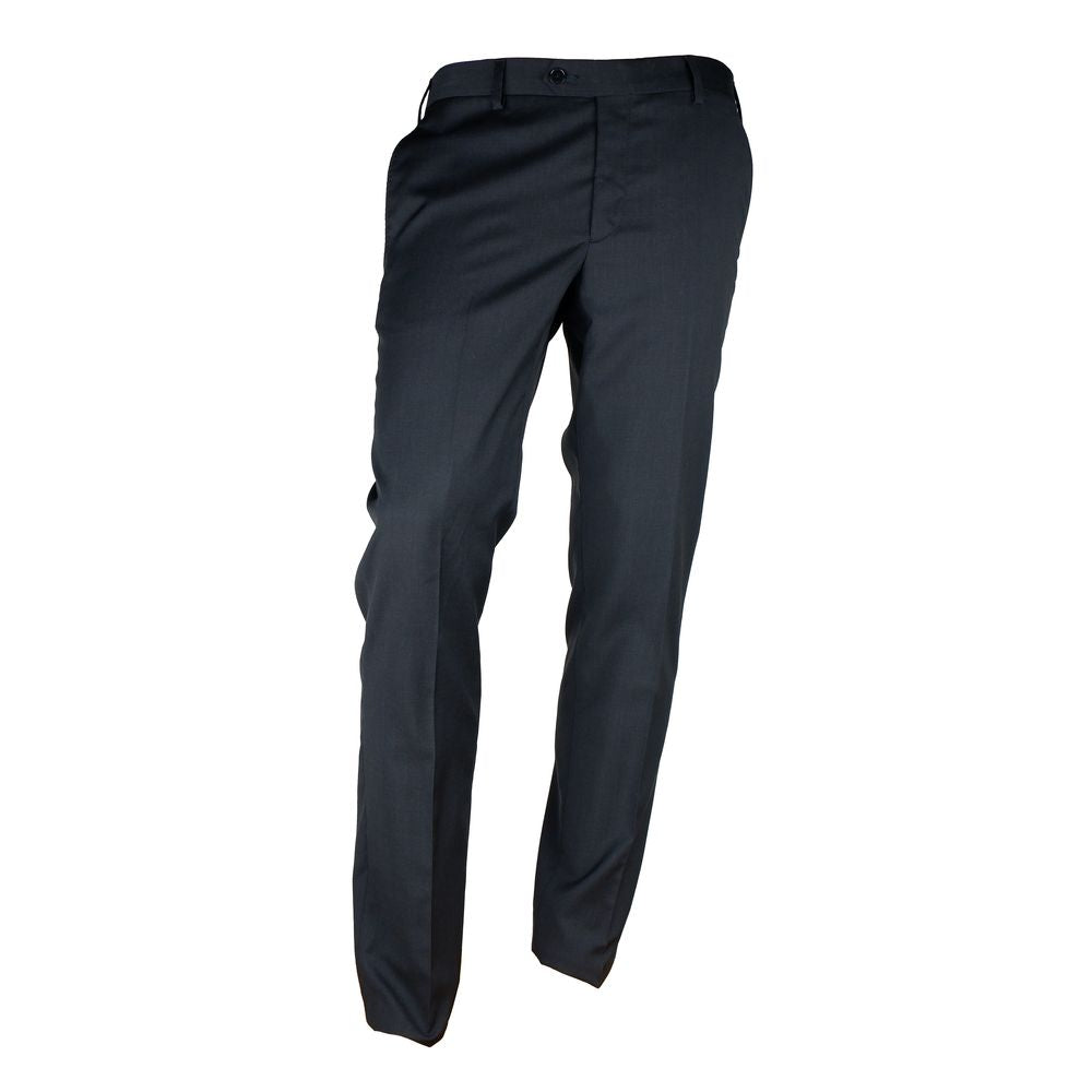 Made in Italy Black Wool Men Suit -   -  Made in Italy.