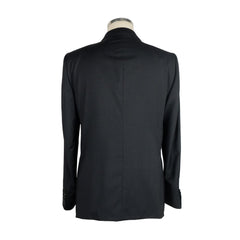 Made in Italy Black Wool Men Suit -   -  Made in Italy.