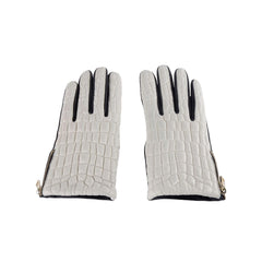 Cavalli Class Gray Lambskin Women Glove -   -  Cavalli Class.