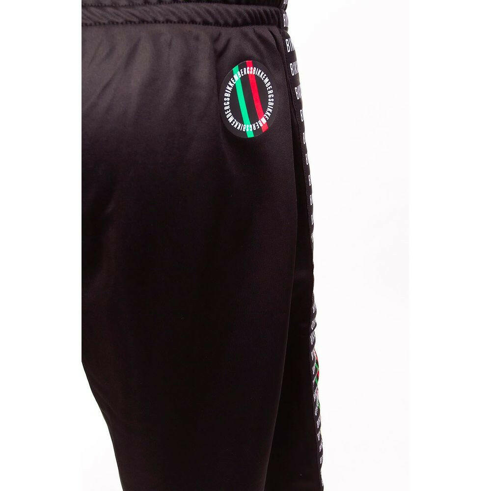 Bikkembergs Sleek Anniversary Striped Bermuda Shorts -   -  Bikkembergs.