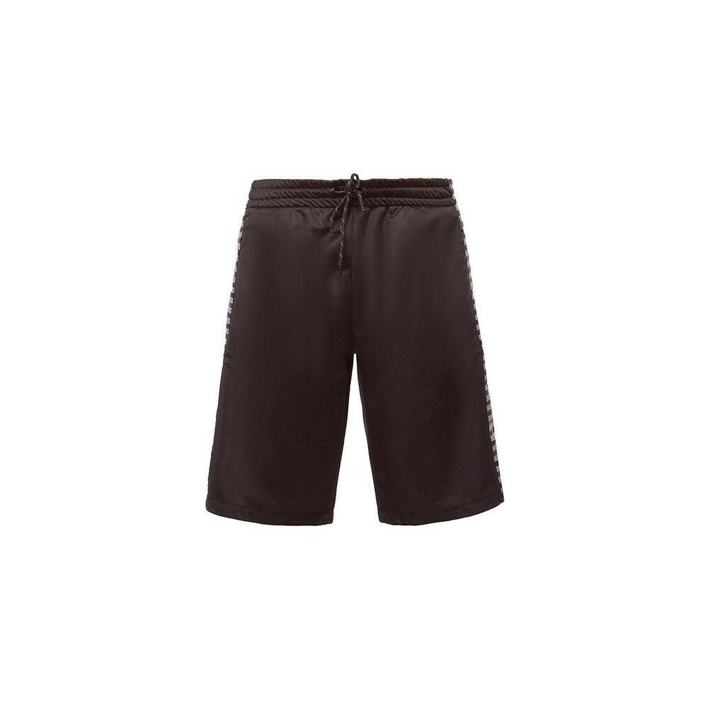 Bikkembergs Sleek Anniversary Striped Bermuda Shorts -   -  Bikkembergs.