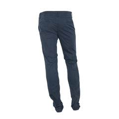 Made in Italy Chic Summer Cotton Blend Trousers -   -  Made in Italy.