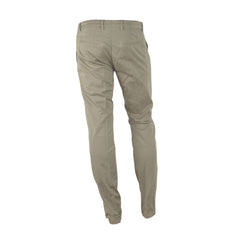 Made in Italy Elegant Beige Summer Trousers for Men -   -  Made in Italy.
