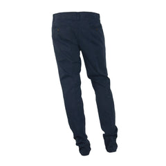 Made in Italy Elegant Blue Winter Trousers -   -  Made in Italy.