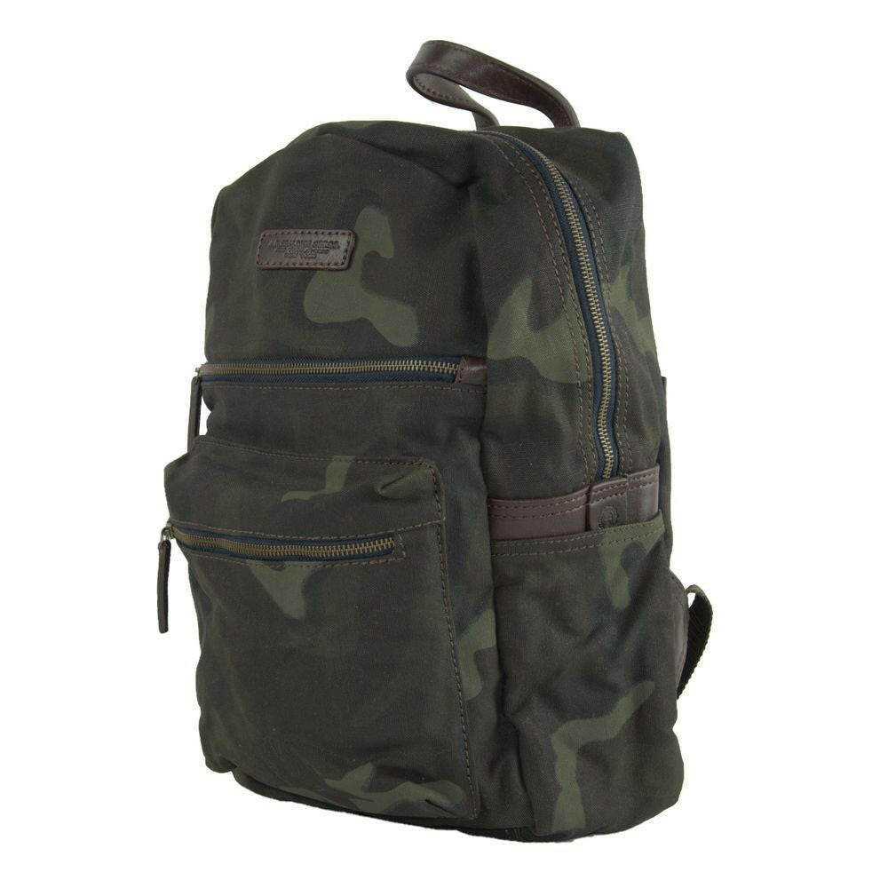 A.G. Spalding & Bros Green Cotton Men Backpack -   -  A.G. Spalding & Bros.