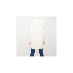 Love Moschino Chic White Winter Elegance Long Coat -   -  Love Moschino.