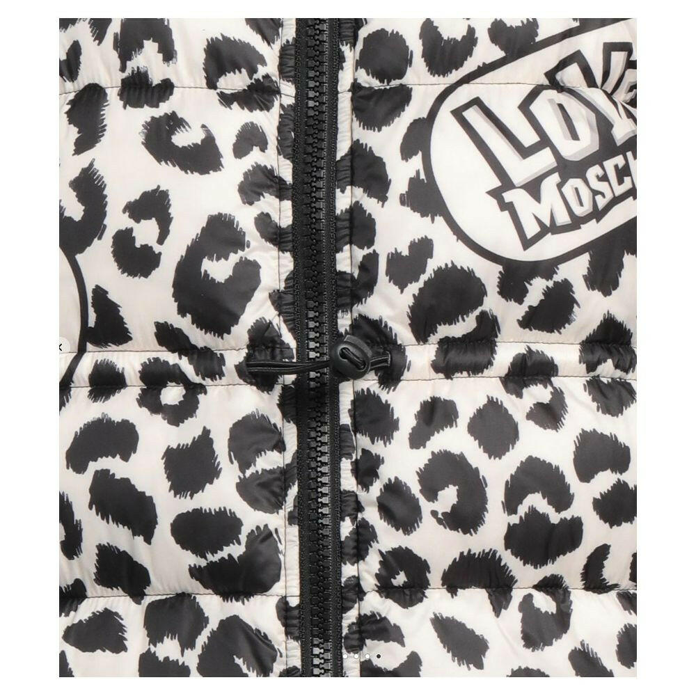 Love Moschino Chic Leopard Print Down Jacket -   -  Love Moschino.