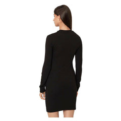 Love Moschino Chic Cotton Blend Logo Dress -   -  Love Moschino.