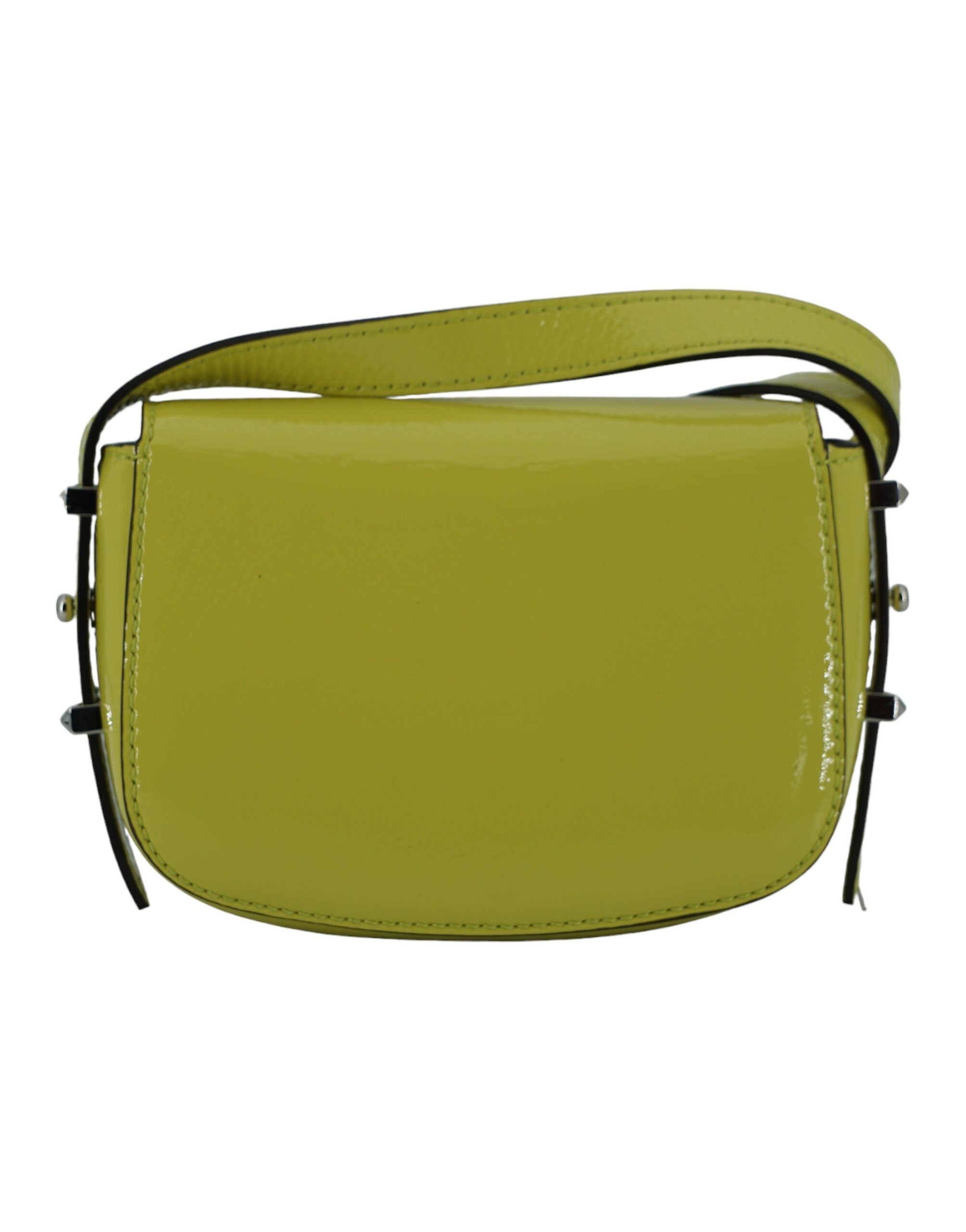 Jimmy Choo Lime Yellow Leather Small Shoulder Bag -  Luxury Shoulder Bag for Women -  Jimmy Choo.