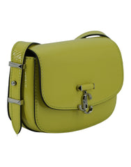 Jimmy Choo Lime Yellow Leather Small Shoulder Bag -  Luxury Shoulder Bag for Women -  Jimmy Choo.