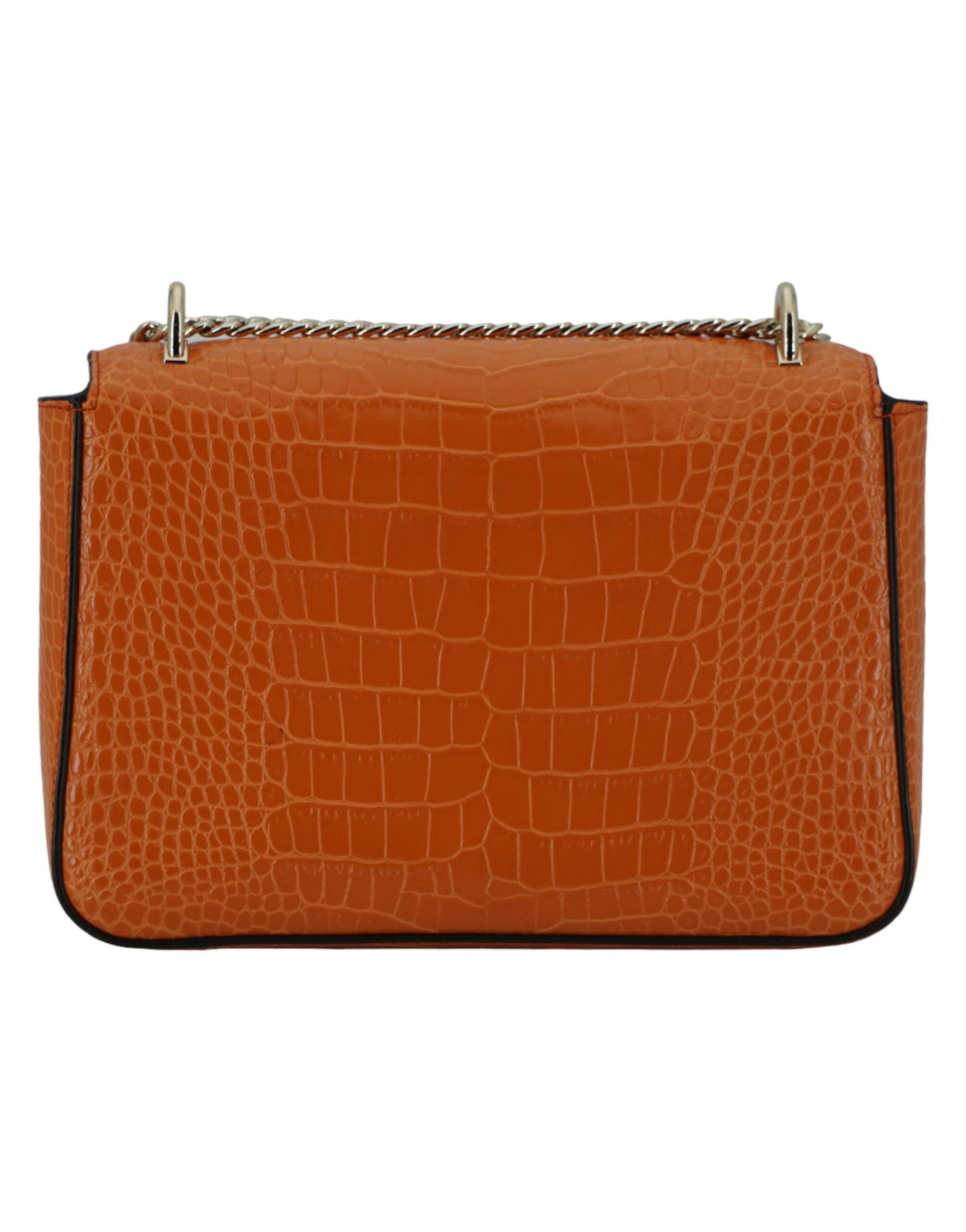 Jimmy Choo Amber Orange Leather Shoulder Bag -  Luxury Shoulder Bag for Women -  Jimmy Choo.