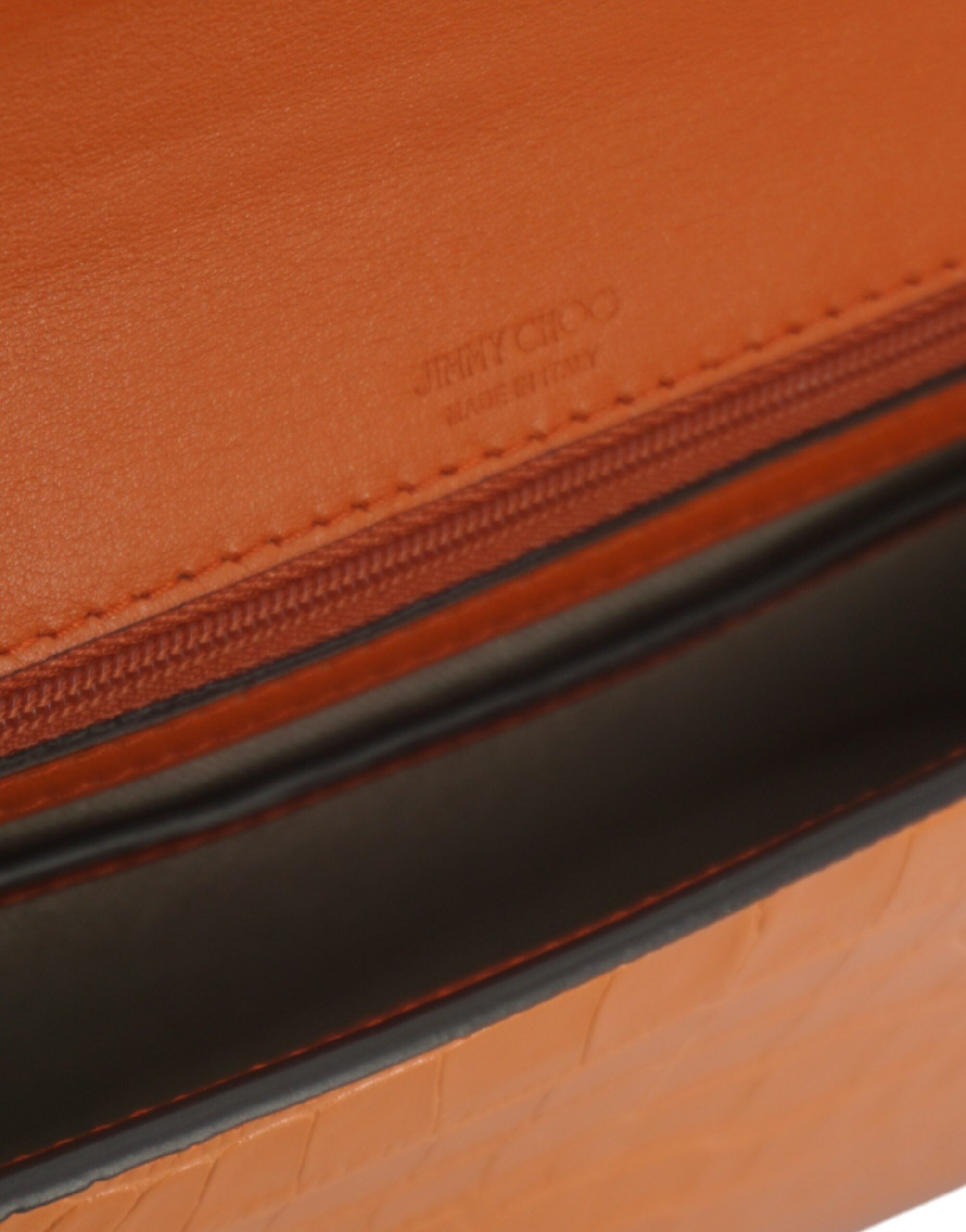 Jimmy Choo Amber Orange Leather Shoulder Bag -  Luxury Shoulder Bag for Women -  Jimmy Choo.