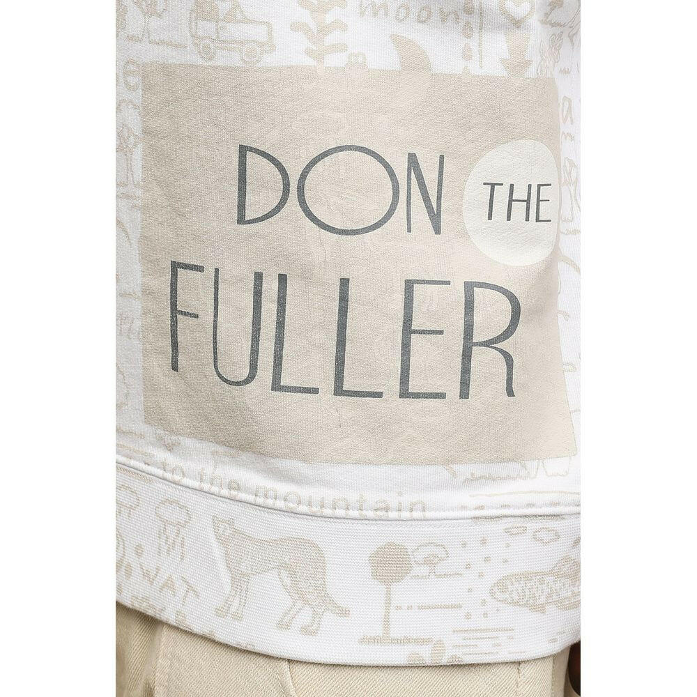 Don The Fuller White Cotton Men Sweater -   -  Don The Fuller.