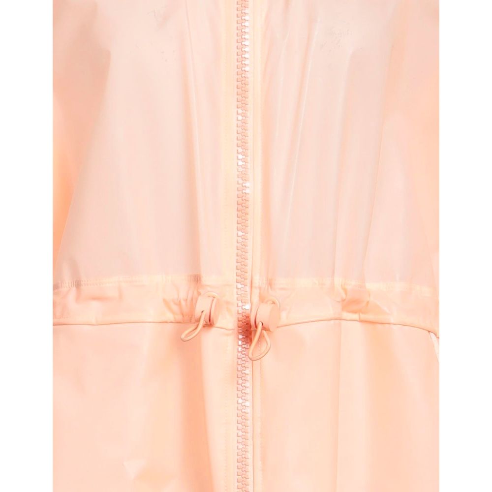 Elisabetta Franchi Powder Pink Long Waterproof Jacket -   -  Elisabetta Franchi.