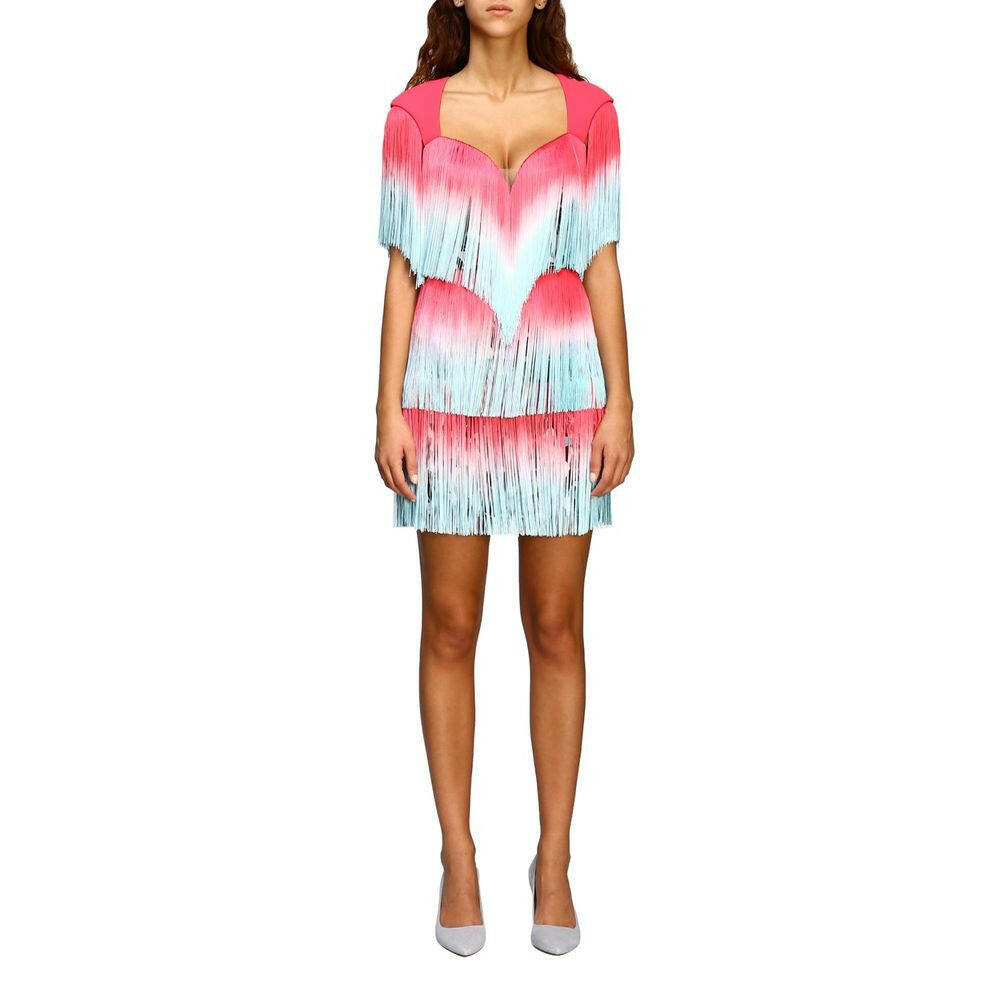 Elisabetta Franchi Pink Polyester Women Dress -   -  Elisabetta Franchi.