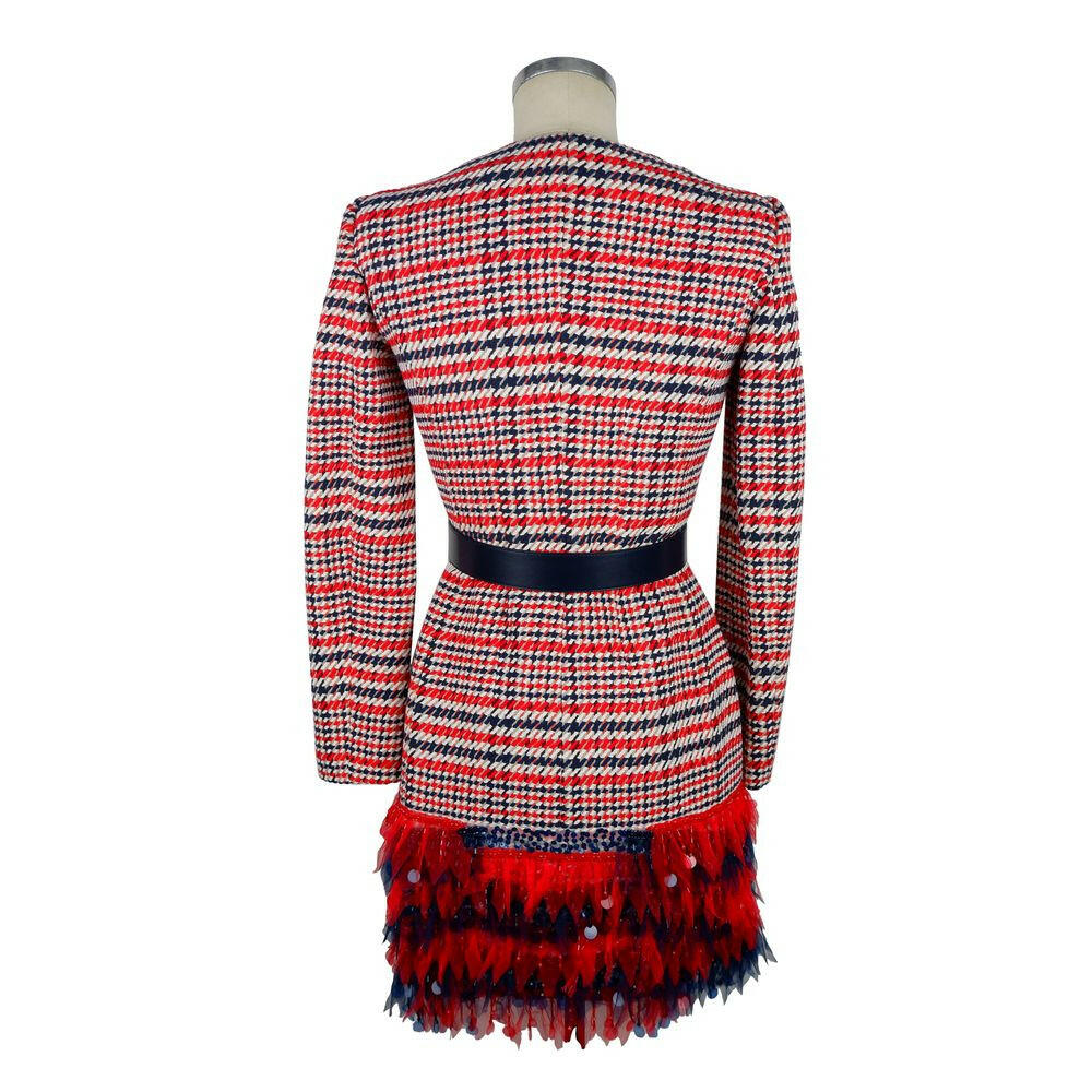 Elisabetta Franchi Red Cotton Women Dress -   -  Elisabetta Franchi.