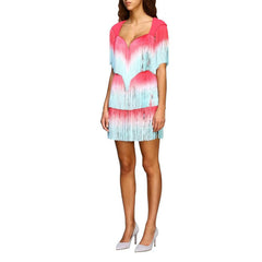 Elisabetta Franchi Pink Polyester Women Dress -   -  Elisabetta Franchi.