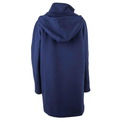 Love Moschino Blue Wool Women Coat -   -  Love Moschino.