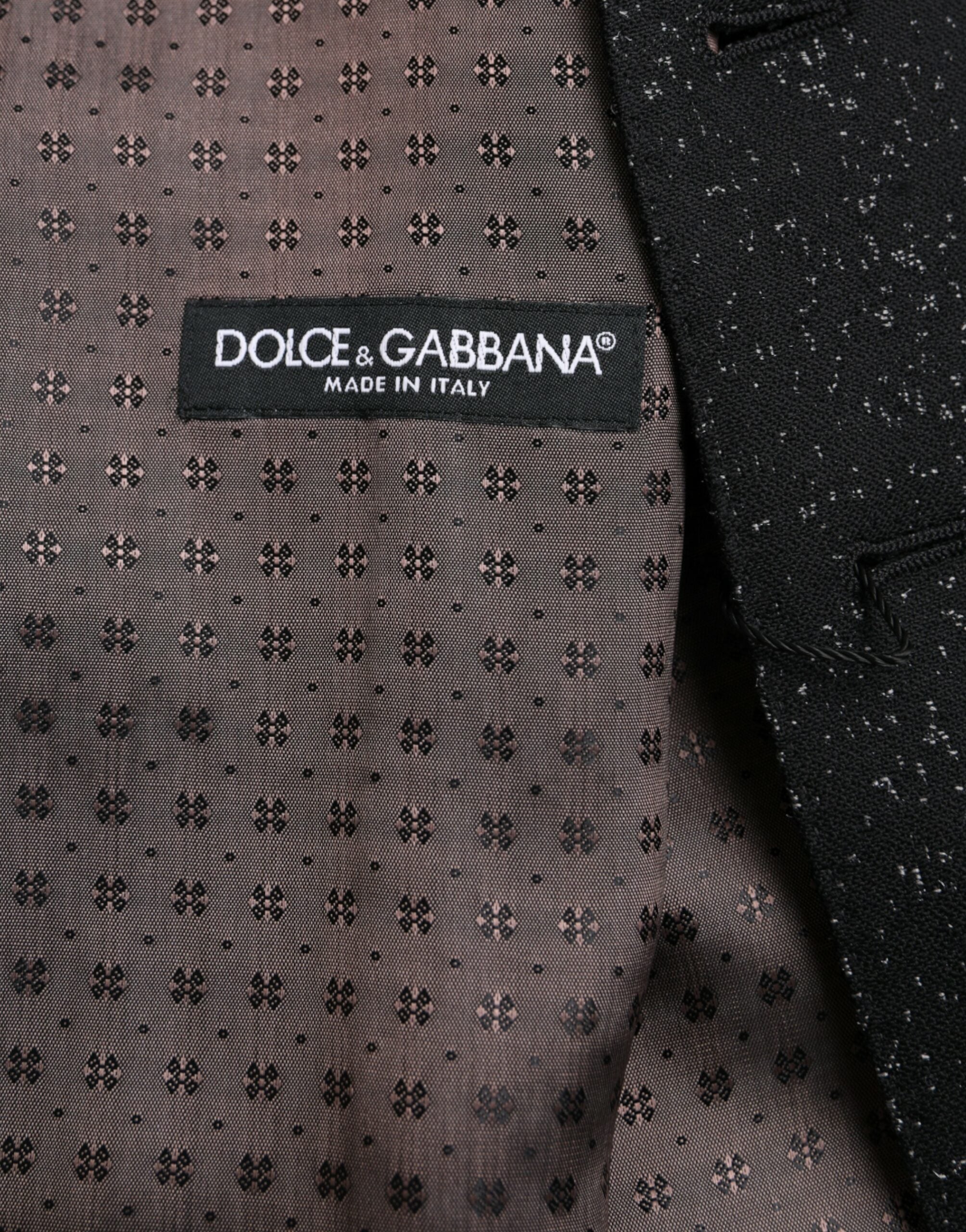 Dolce & Gabbana Black Brown Silk Waistcoat Dress Formal Vest -  Vests for Men Suits -  Dolce & Gabbana.