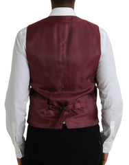 Dolce & Gabbana Multicolor Galaxy Silk Waistcoat Formal Vest -  Vests for Men Suits -  Dolce & Gabbana.