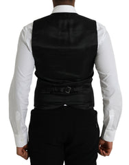 Dolce & Gabbana Maroon Satin Silk Waistcoat Dress Formal Vest -  Vests for Men Suits -  Dolce & Gabbana.
