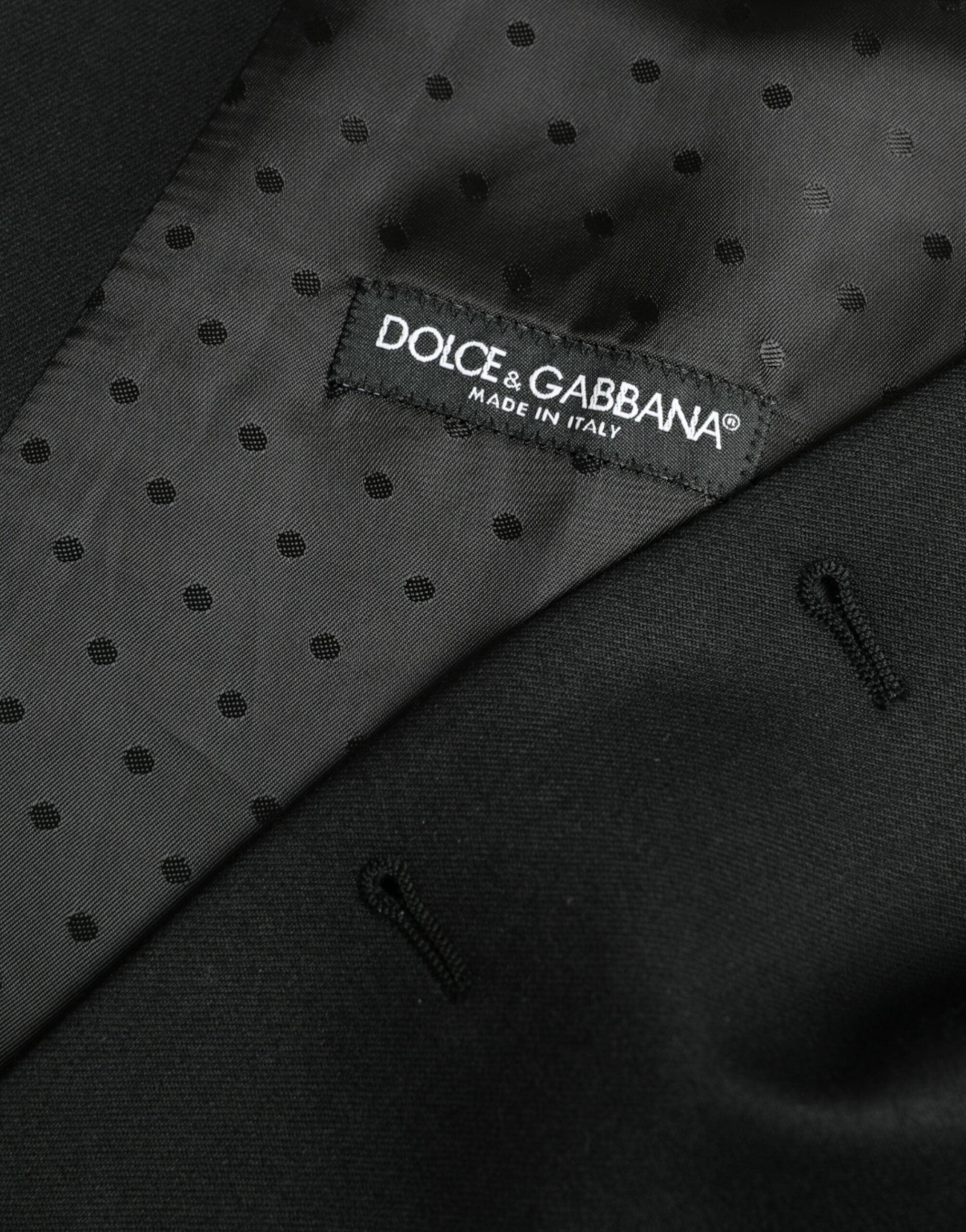 Dolce & Gabbana Black Silk Waistcoat Dress Formal Vest -  Vests for Men Suits -  Dolce & Gabbana.